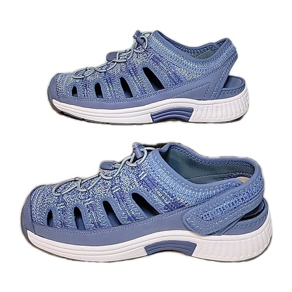 Orthofeet Laguna 806 Womens Size 7 2E (Wide) Blue Orthopedic Comfort Sandals NEW - Picture 2 of 7